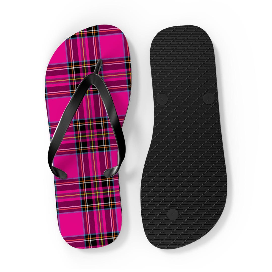 Double C Hottest Knit Flip-Flops Bright Pink