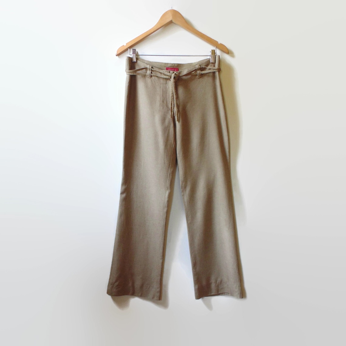 Beige Women Linen Pants Etsy