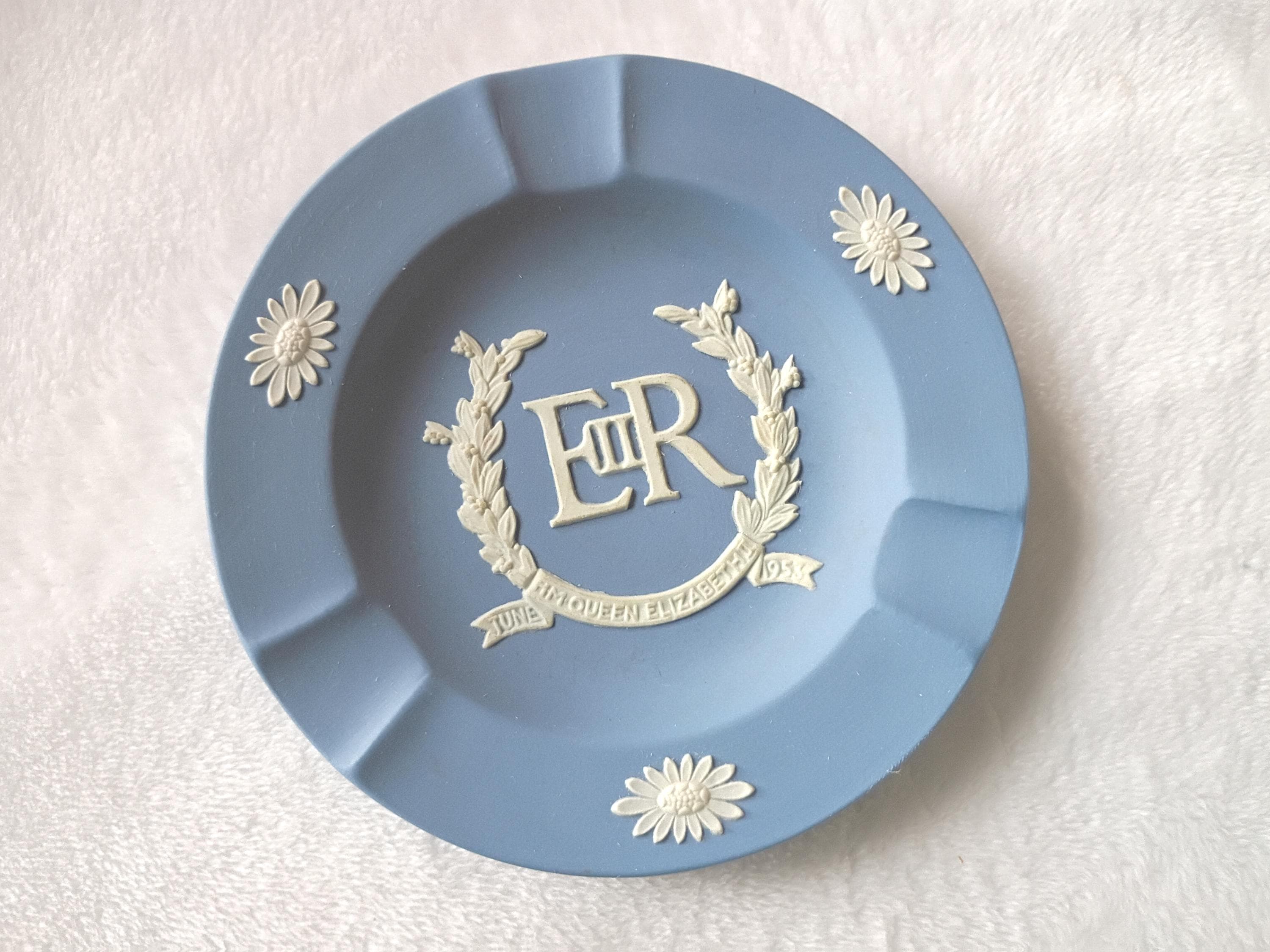 Vintage Ashtray Blue - Etsy
