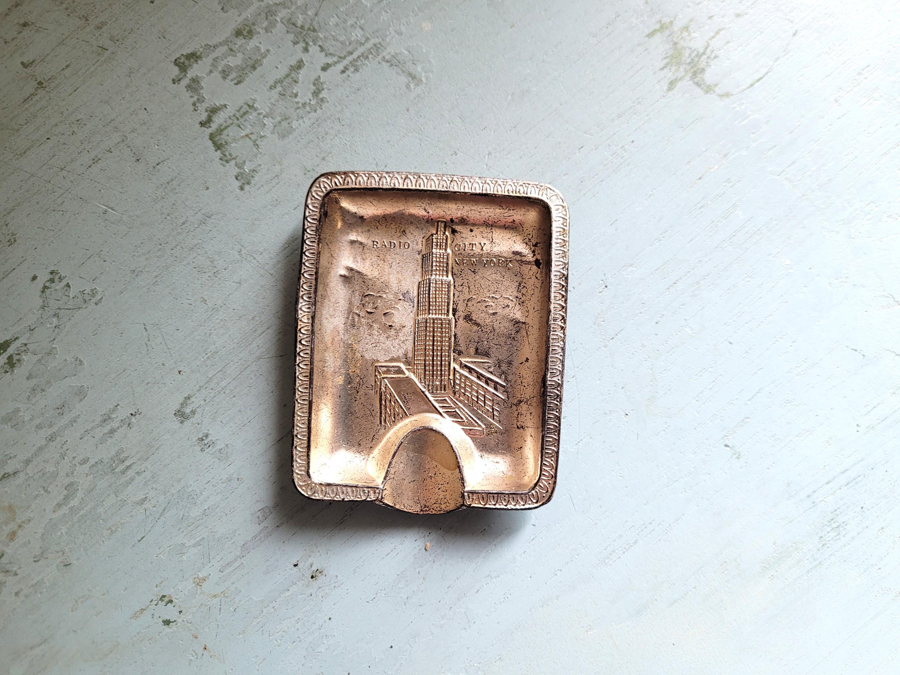 Occupied Japan 超希少灰皿セット　龍柄　銅製　ビンテージ Occupied Japan Ashtrays - Etsy
