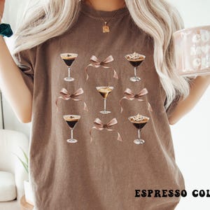 Espresso Martini tshirt Comfort Colors Espresso Martini Please shirt Aesthetic Cocktail tshirt Espresso Martini Gift Tini Time tee,tini time