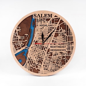 Salem SVG, Massachusetts Art, Laser Cut Craft, Layered Wood Templates, CNC Projects, Xtool Designs, USA Cities, Instant Digital Download