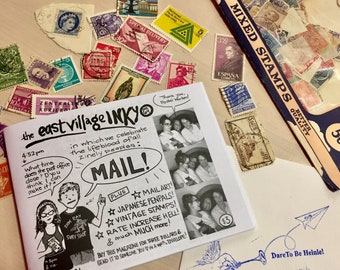 Philatelist Phun Pack! Vintage stamps + East Village 64