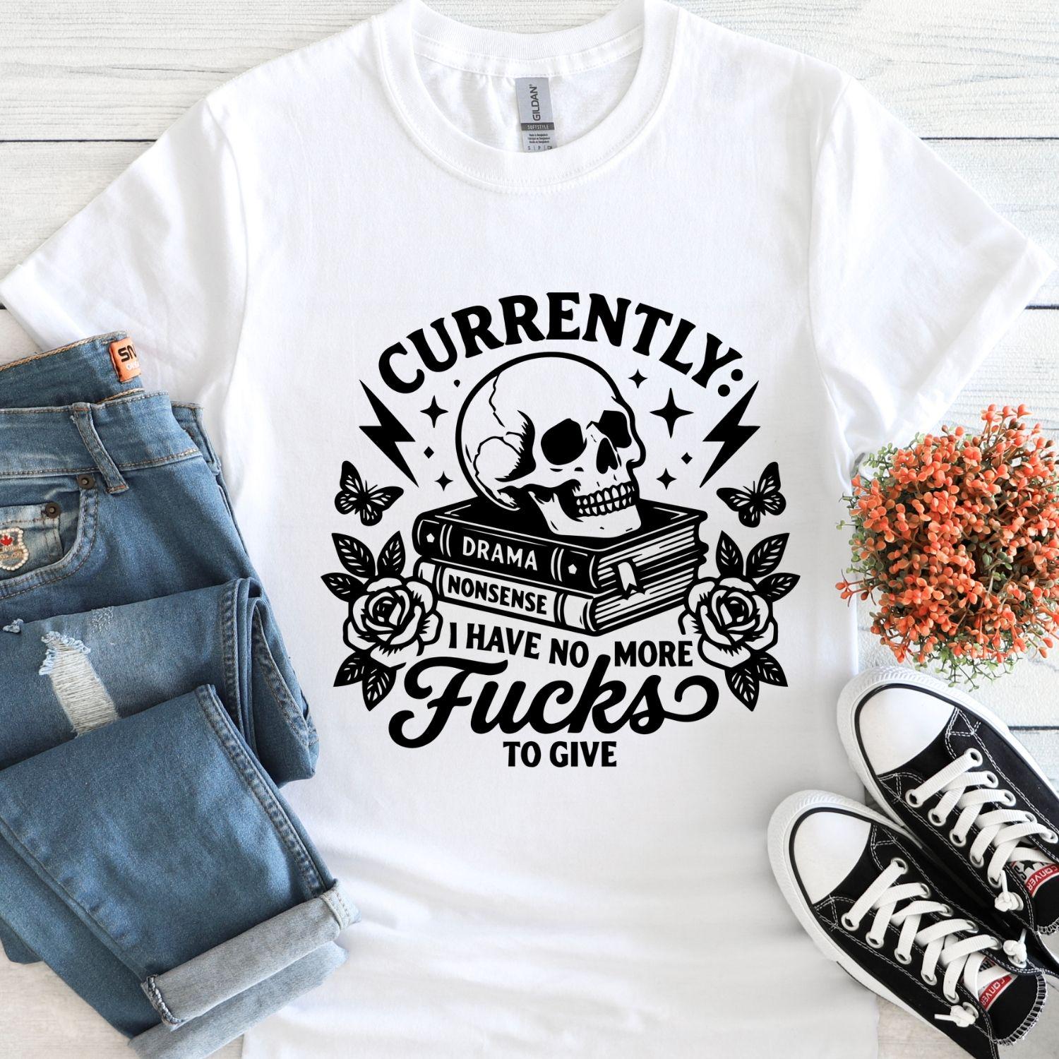 Snarky Skull SVG Bundle, Funny Skeleton Quotes SVG, Sarcastic Gothic ...
