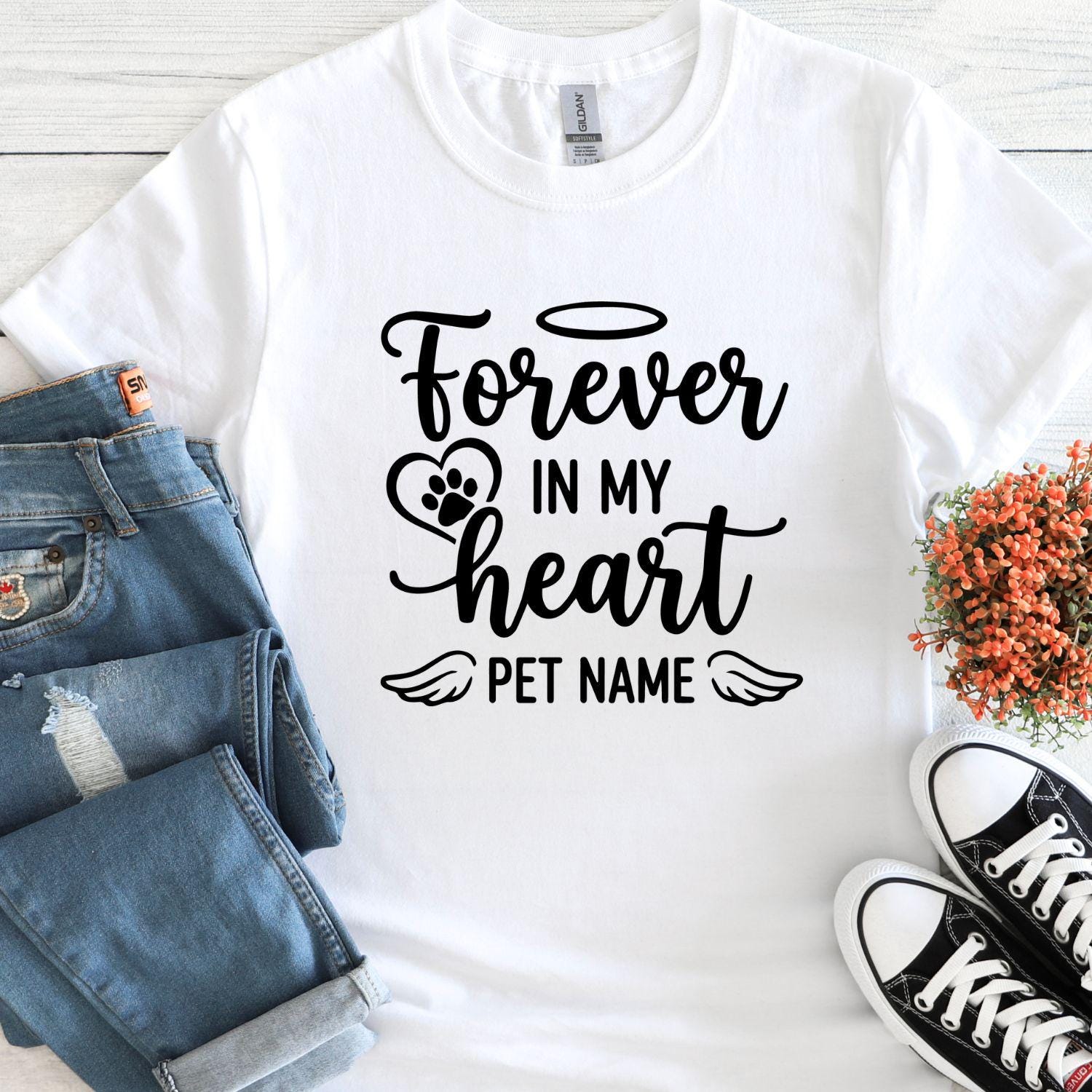 Pet Memorial SVG Bundle, Dog Cat Angel Wings Rainbow Bridge Quotes, Pet ...