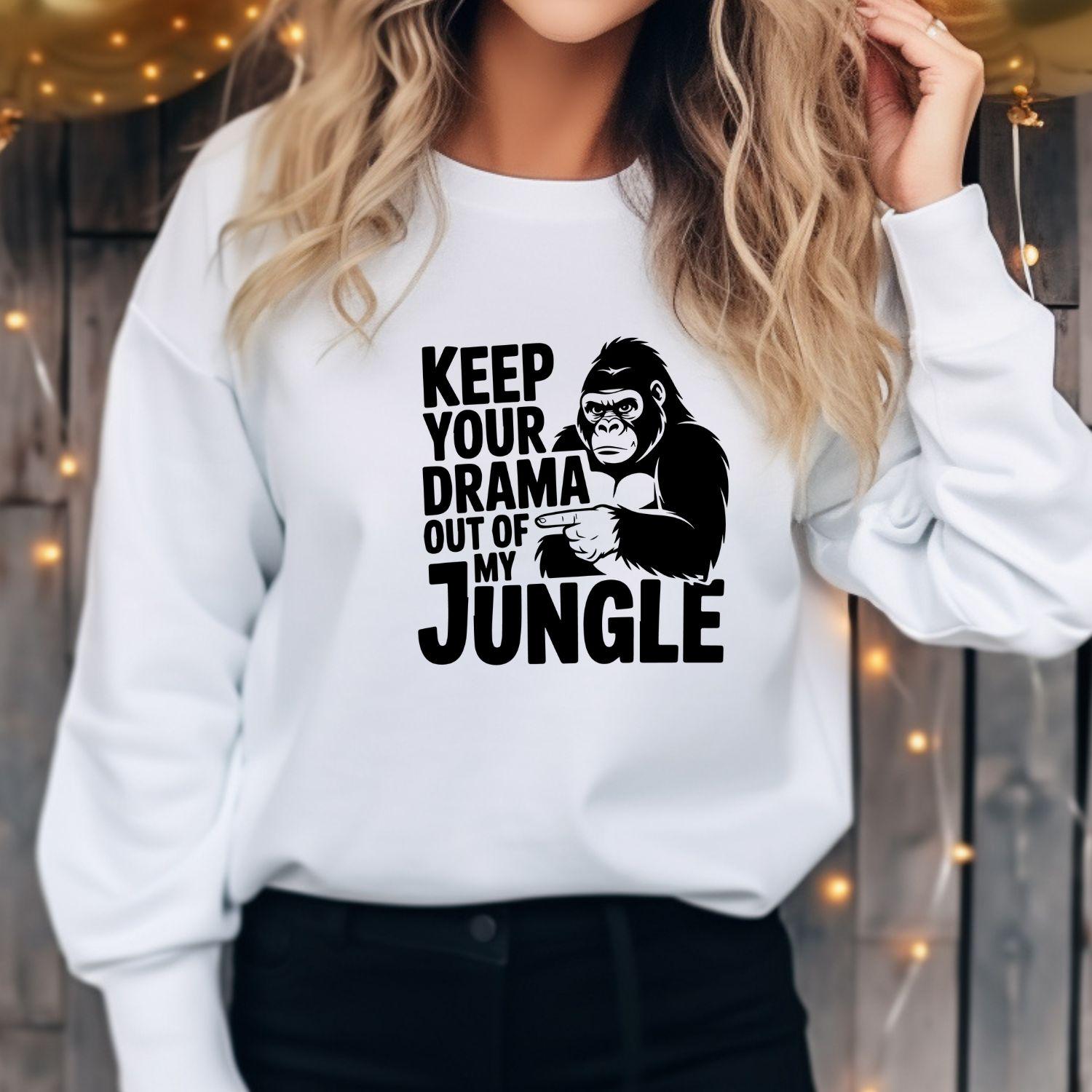 Funny Gorilla SVG Bundle | 200 Snarky Monkey Quotes PNG EPS Designs ...