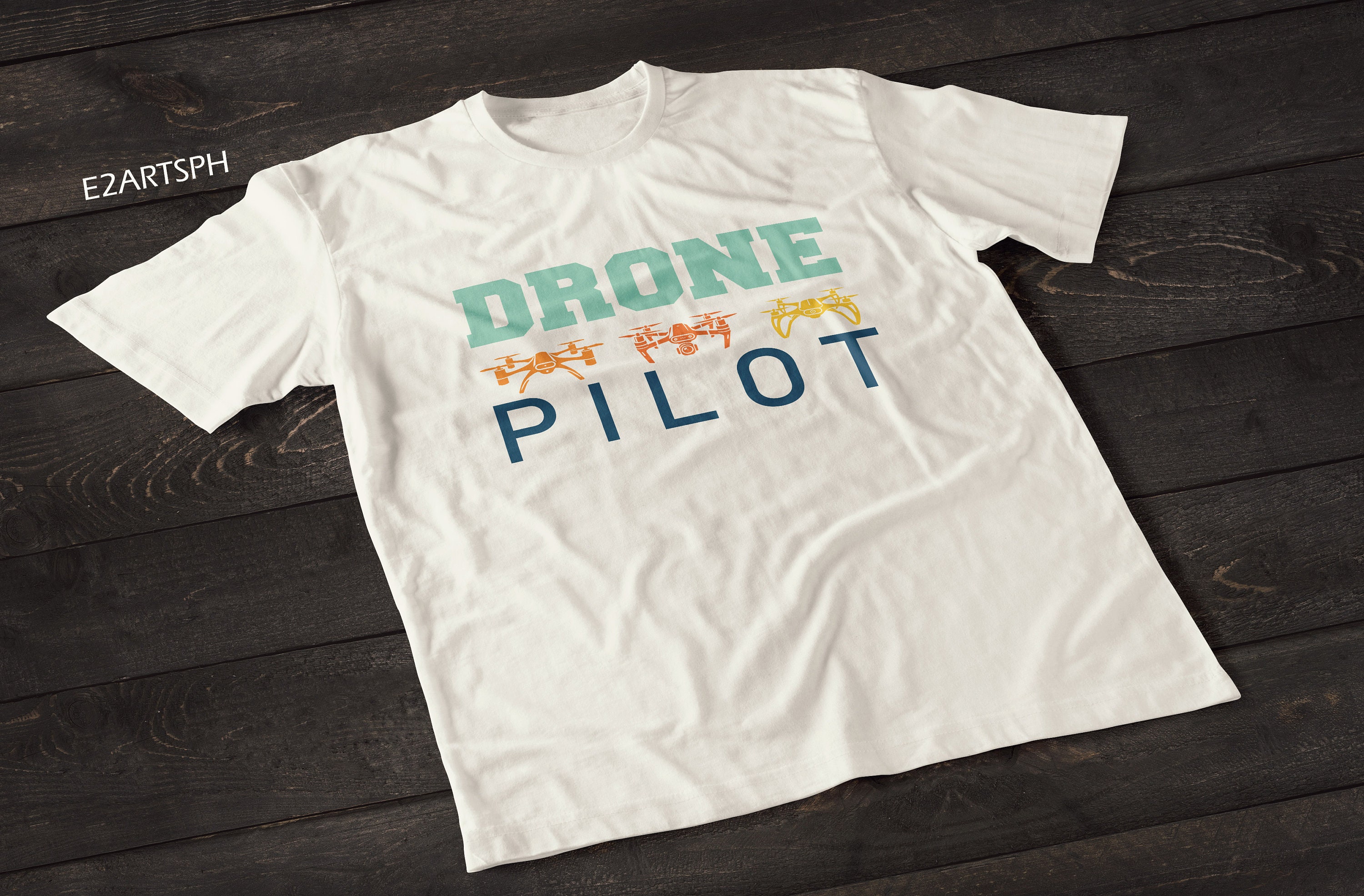 Drone Shirt Operator Aircraft Pro Expert Pilot Hommes Femmes T-Shirt