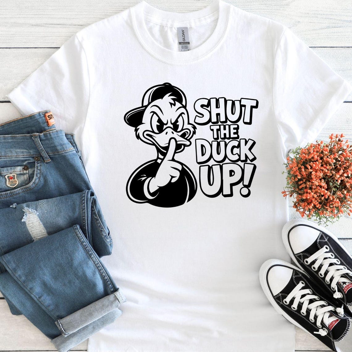 Funny Duck SVG Bundle With 100 Sarcastic Duck Quotes for Cricut ...