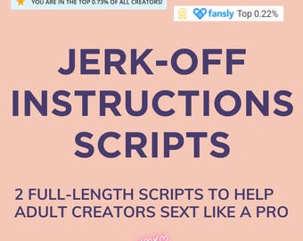 Guiones de sexting JOI para creadores de contenido para adultos (descarga en PDF)