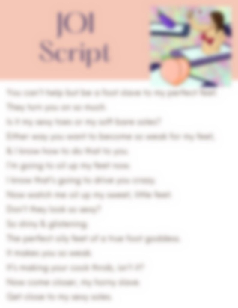 Foot Fetish Script Perfect for Adult Content Creators Make More From