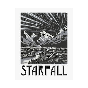 Starfall Print- ACOTAR / ACOMAF Wall Art - Original Painting *Print*