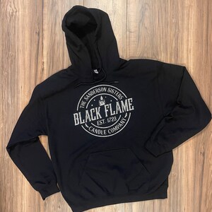 Black Flame Candle, Sweatshirt