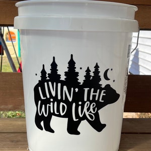 Livin’ The Wild Life Decal