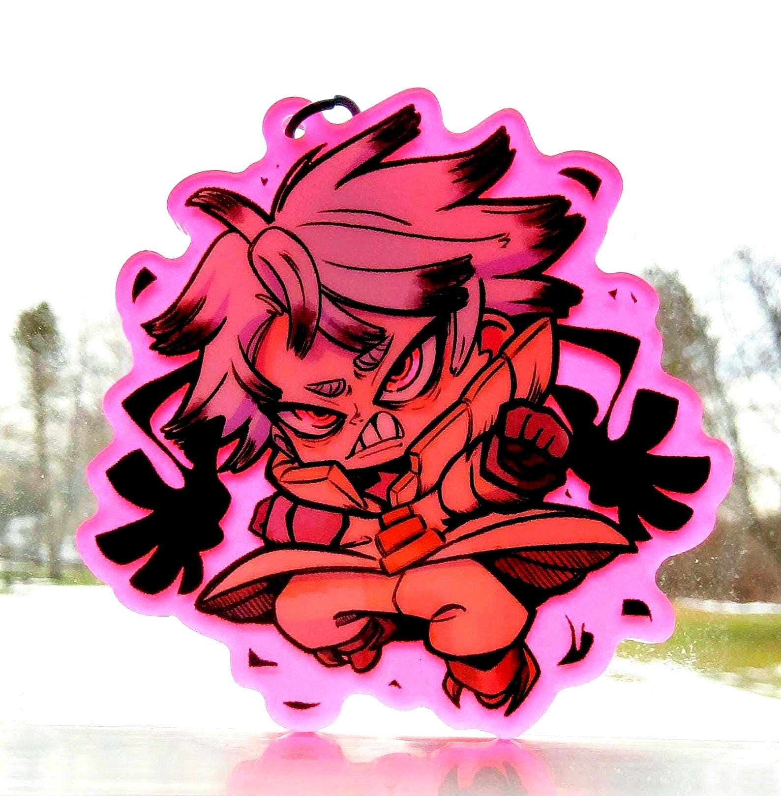 ルド・ガチアクタ キーホルダー - 暗闇で光るアクリルチャーム、3