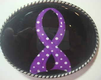 belt buckle, epilepsy awareness inspired wearable art