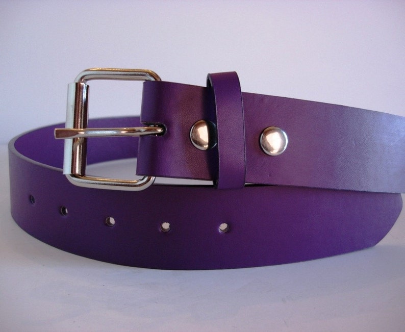 Belt for Belt Buckle Bonded Leather Snap Belt with FREE Plain | Etsy