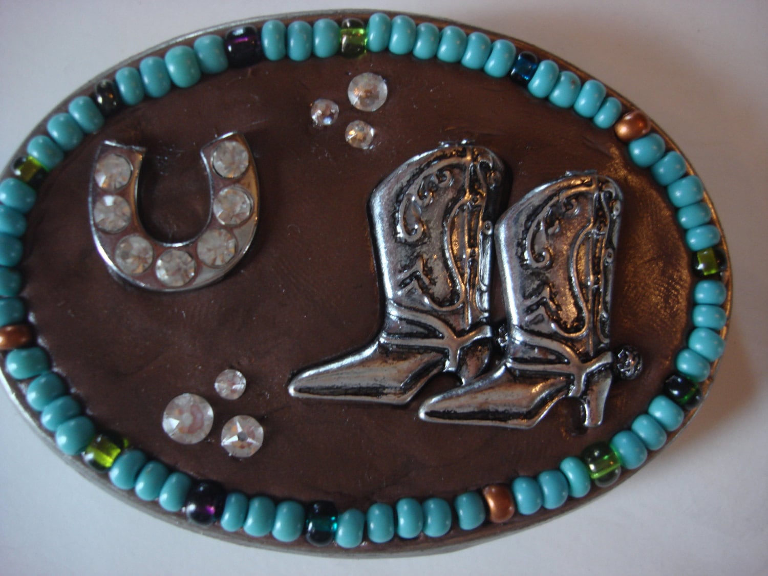 Cowgirl up - Belt Buckle - Etsy