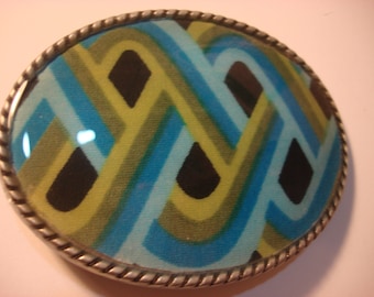 Jada Belt Buckle - Chain - Oval Wearable Art