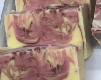 Cranberry Goat Milk Bar Soap