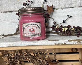 Strawberries and Cream Jar Candle