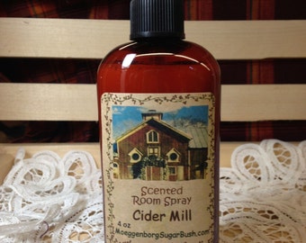 Room Sprays, Cider Mill, 4 oz bottle, room freshener, apple spices, Apple cider, mulled cider scent, teacher gift, Moeggenborg Sugar Bush 2