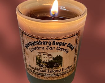 Mackinaw Island Fudge Votive Candle
