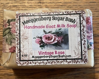 Vintage Rose Goat Milk Soap