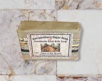 Cabin in the Woods Goat Milk Soap