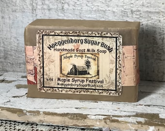 Maple Syrup Festival Goat Milk Bar Soap