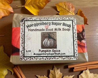 Pumpkin Spice Soap, autumn scented, pumpkin fall soap,Moeggenborg Sugar Bush,Country wares,housewarming, teacher