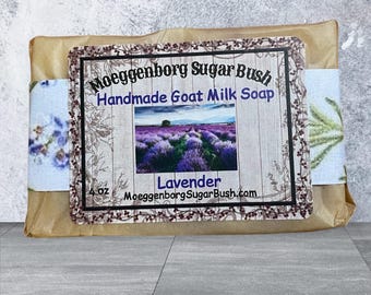 Lavender Goat Milk Bar Soap
