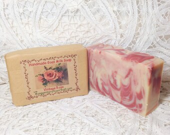 Vintage Rose Goat Milk Soap