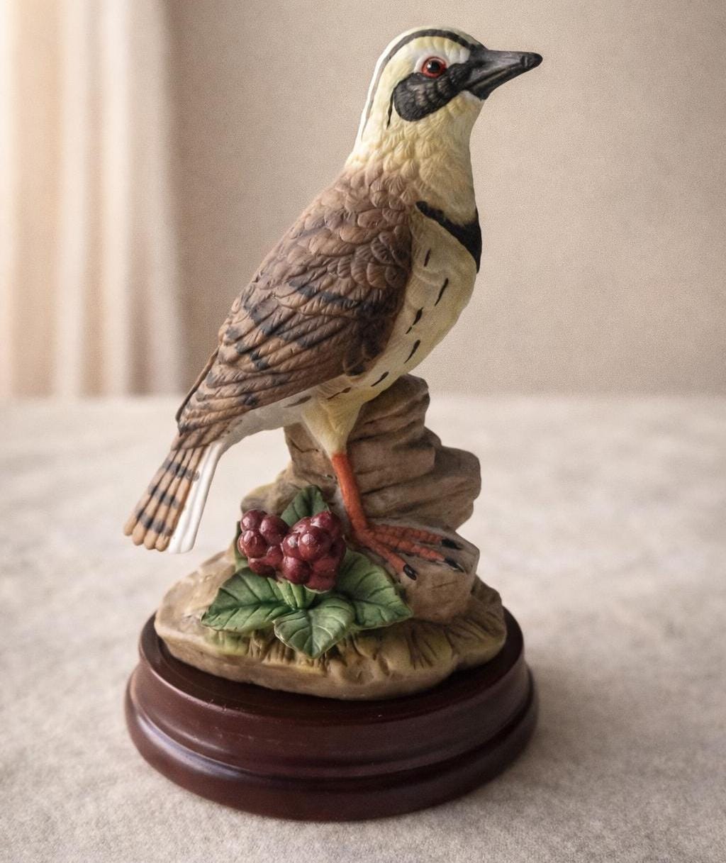 Vintage Arnart Meadowlark Figurine – Signed J. Byron, Bisque