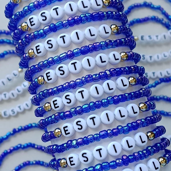 Pulseira de Contas Personalizada: Joias de Amizade com Nome Personalizado