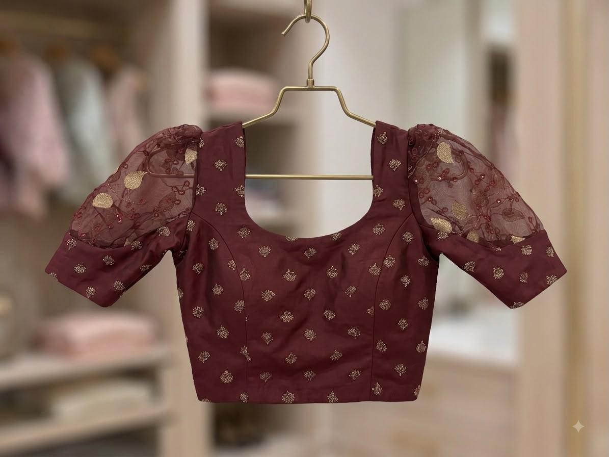 Net Puff Blouse - Etsy