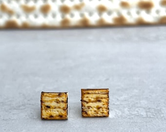 Mini Matzah Ohrringe