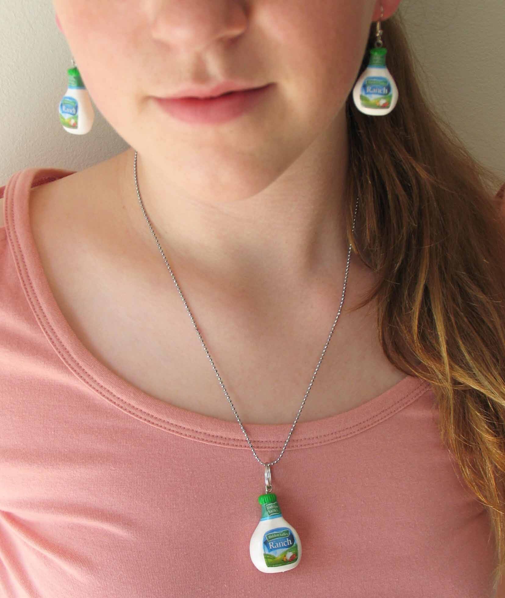 Ranch Dressing Earrings Etsy