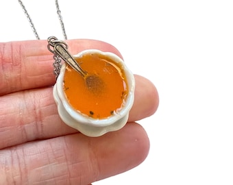 Tomato Soup Necklace