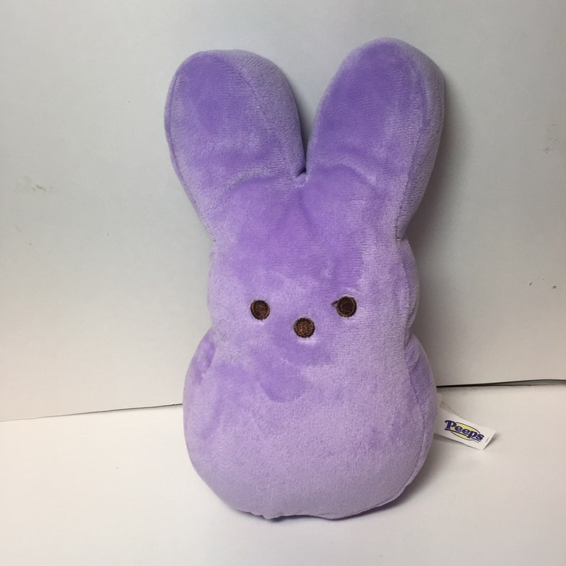Personalized Peep Plush Bunny 6 or 9 | Etsy