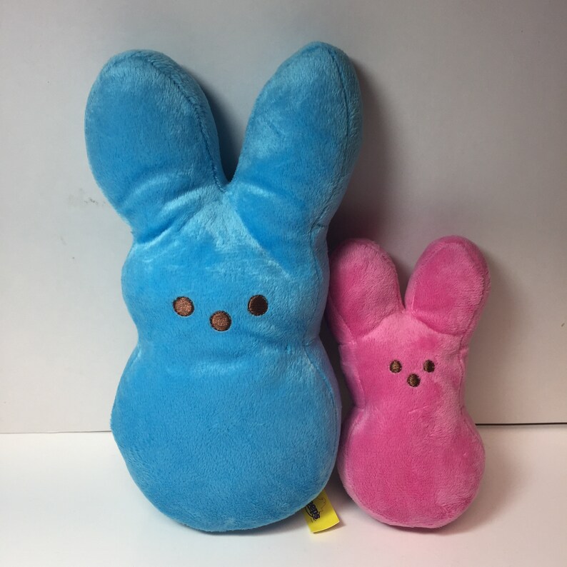 Personalized Peep Plush Bunny 6 or 9 | Etsy