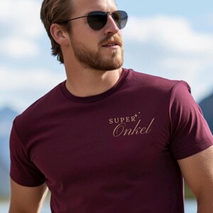 Super Onkel T-Shirt, Onkel Hoodie Geschenk, werdender Onkel Ankündigung, Cooler Onkel Sweatshirt, Baby Geschenk, Nichte Geschenk Shirt