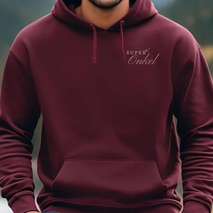 Onkel Hoodie, Onkel kapuzenpullover, Geburtstag Onkel, Geschenk für einen frischgebackenen Onkel, Geschenk für Bruder, Cooler Onkel Shirt,