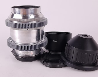 KMZ early silver TAIR-11 133mm F/2.8 soviet legendary portrait lens Arri PL mount cine mod