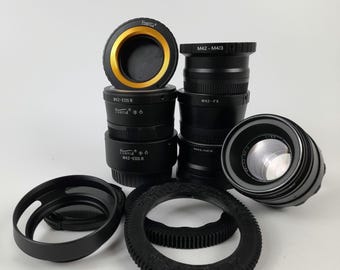 Helios 44-2 58mm F2 Soviet Lens, Super Bokeh, CINE Mod
