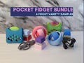 Quiet Fidget Toy Bundle for School Discreet Pocket Fidget for Student Office Desk Toy Portable Classroom Sensory Fidget Tool