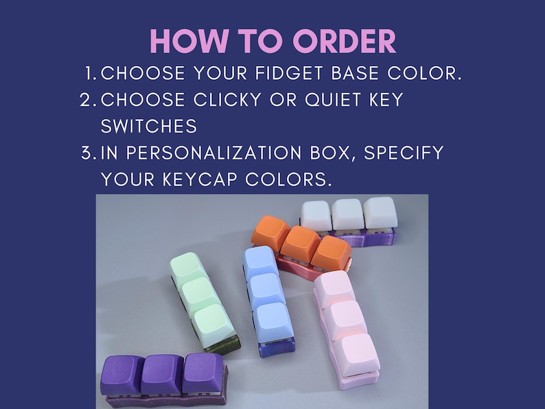 Workspace Decor Collection Mechanical Keyboard Fidget Premium Office Desk Toy Custom Switch Design Multiple Size Options Tool Gaming Gift Beautiful Color Combinations Quiet Clicky Mechanism Modern Style Essential Set