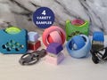 Quiet Fidget Toy Bundle for School Discreet Pocket Fidget for Student Office Desk Toy Portable Classroom Sensory Fidget Tool