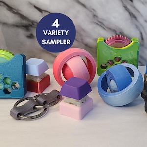 Paquete de juguetes antiestrés silenciosos para la escuela, discreto juguete de bolsillo para estudiantes, juguete de escritorio de oficina, herramienta sensorial portátil para el aula.