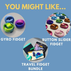 Quiet Fidget Toy Bundle for School Discreet Pocket Fidget for Student Office Desk Toy Portable Classroom Sensory Fidget Tool image 12