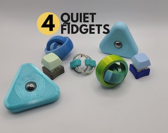 Quiet Fidget Toy Bundle for School Discreet Pocket Fidget for Student Office Desk Toy Portable Classroom Sensory Fidget Tool